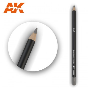 AK Watercolor Pencil Dark Aluminium Nickel AK10035